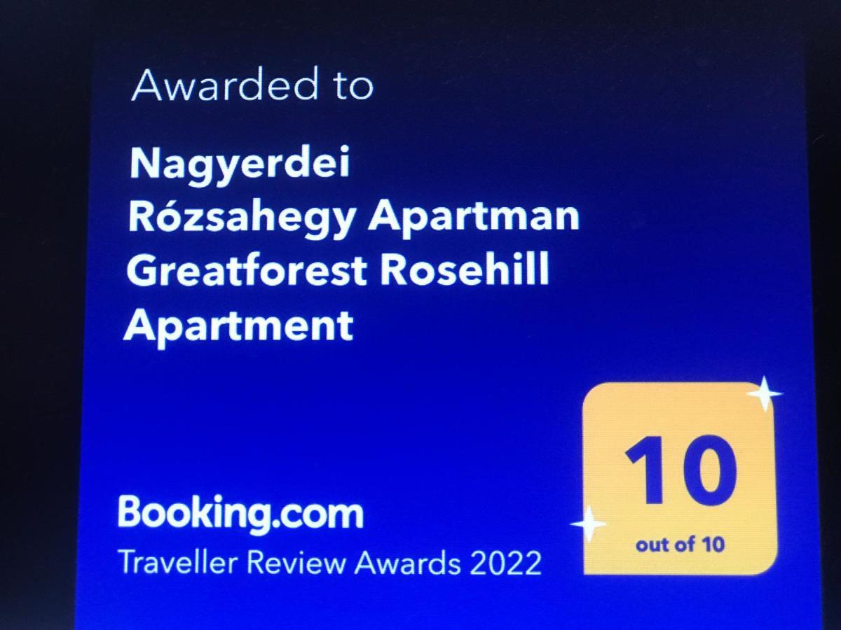 Greatforest Rosehill 1 Apartman ديبريتْسين المظهر الخارجي الصورة